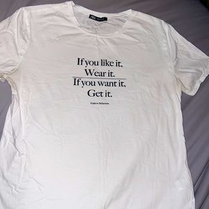 Zara Graphic Tee